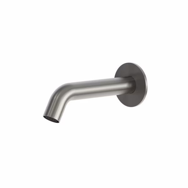 rvs 316L wastafel uitloop PVD gunmetal black