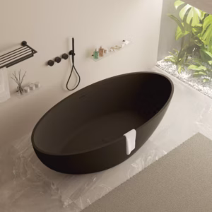 Ideavit Solidellipse BLK vrijstaande badkuip